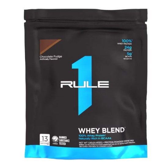 RULE ONE Whey Protein Blend 455 гр / 13 дози на изгодни цени RULE ONE Whey Protein Blend 455 гр / 13 дози на супер цена