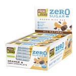 RiceUP! Zero Sugar Оризов бар от кафяв пълнозърнест ориз БЕЗ ДОБАВЕНА ЗАХАР с тъмен шоколад и вкус портокал 20x18 гр на супер цена