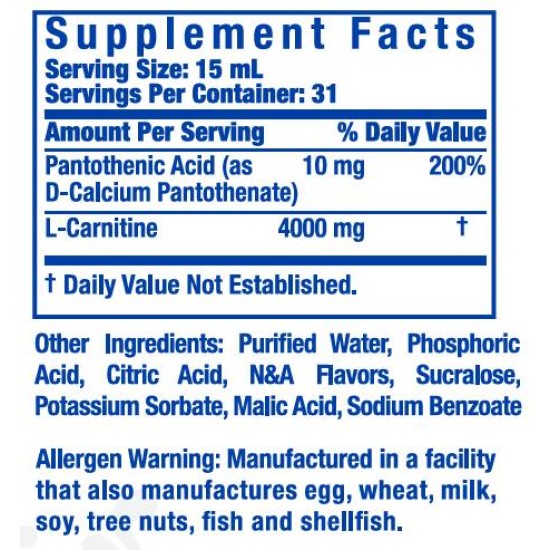 Ronnie Coleman L-Carnitine Liquid XS 4000 / 473 мл на изгодни цени Ronnie Coleman L-Carnitine Liquid XS 4000 / 473 мл на супер цена