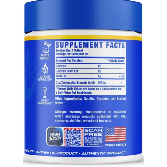 Ronnie Coleman CLA 800 мг / 90 гел капсули на супер цена