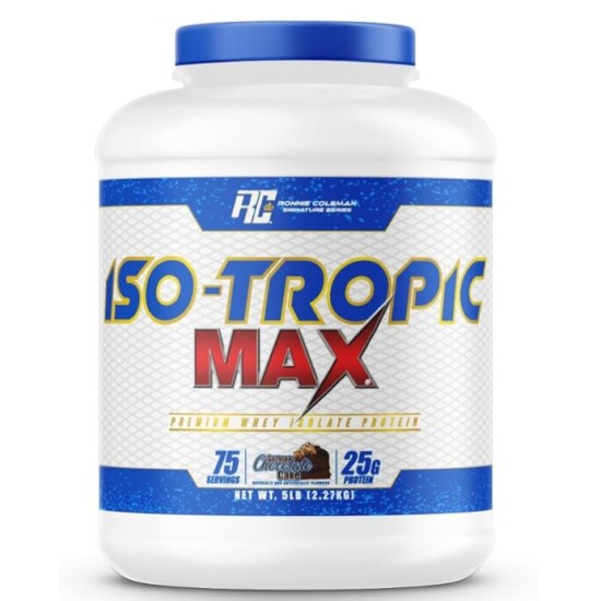 Ronnie Coleman ISO-Tropic Max | Premium Whey Isolate Protein 2270 гр на супер цена