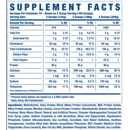 Ronnie Coleman King Mass XL | Super Anabolic Growth Formula 6750 гр на супер цена