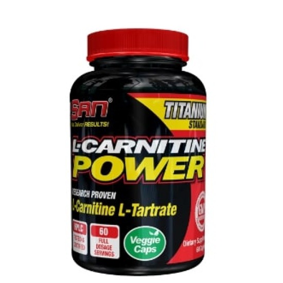 SAN - L-CARNITINE POWER - 60 КАПСУЛИ  на супер цена