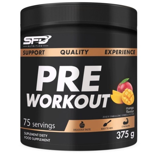 SFD Pre Workout 375 гр на изгодни цени SFD Pre Workout 375 гр на супер цена