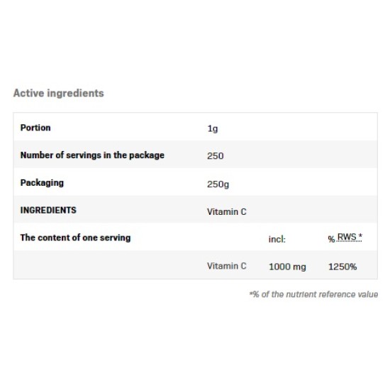 SFD Vitamin C 1000 / 500 гр на супер цена
