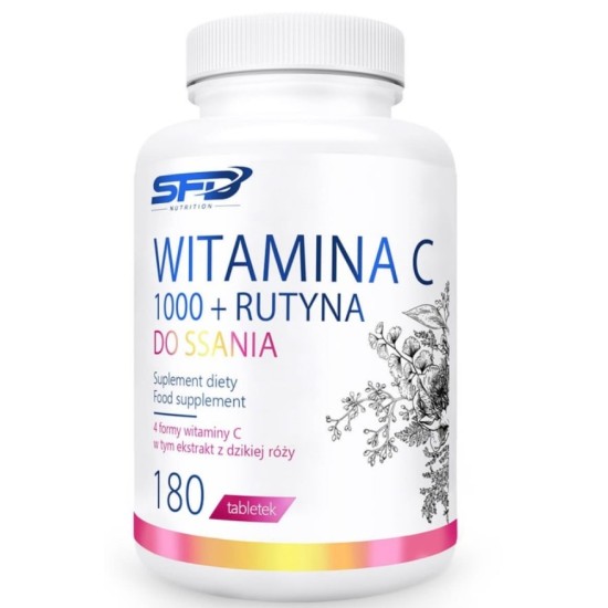 SFD Vitamin C 1000 + Rutine 180 таблетки на супер цена
