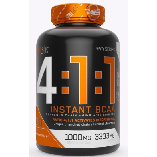 STARLABS 4:1:1 Anabolic BCAA 150 капсули на супер цена