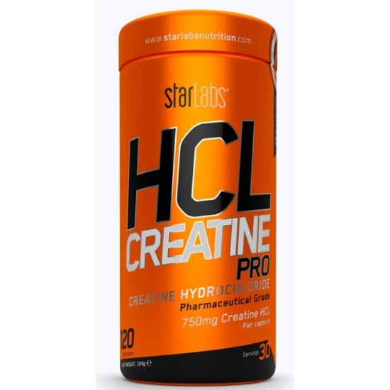 STARLABS Creatine Pro HCL 120 капсули на супер цена