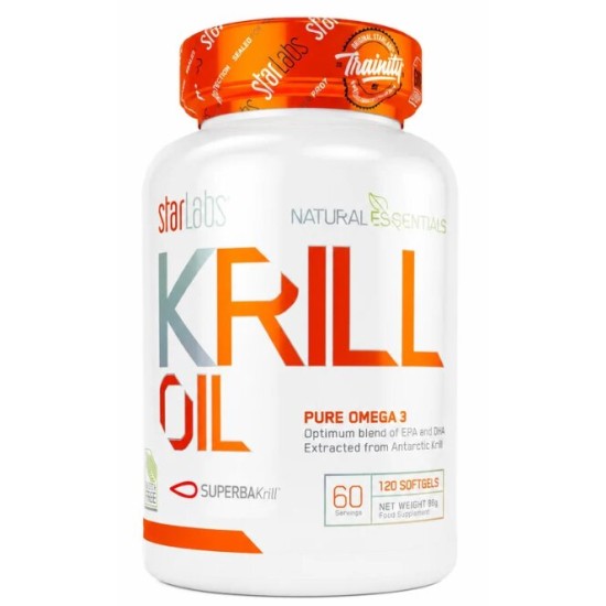 STARLABS Superba Krill Oil 60 гел капсули на изгодни цени STARLABS Superba Krill Oil 60 гел капсули на супер цена
