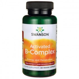 Swanson Активен B-комплекс с висока бионаличност 60 веге капсули