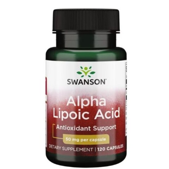 Swanson Alpha Lipoic Acid 50 мг / 120 капсули на супер цена