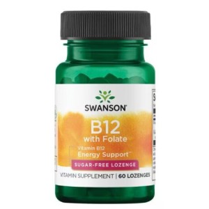Swanson Vitamin b12 With Folate 60 дъвчащи таблетки
