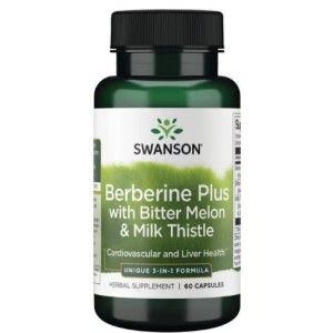 Swanson Berberine Plus 60 капсули