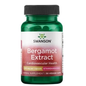 Swanson Bergamot Extract 500 мг / 30 капсули