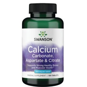 Swanson Calcium 500 мг / 100 таблетки Swanson Calcium 500 мг / 100 таблетки
