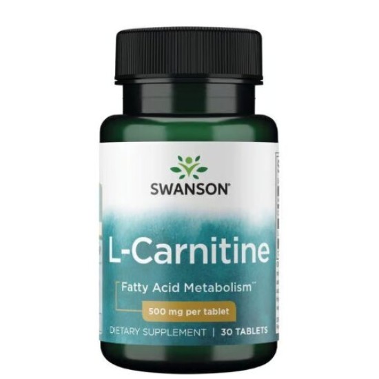 Swanson L-Carnitine 500 мг / 30 таблетки на изгодни цени Swanson L-Carnitine 500 мг / 30 таблетки на супер цена