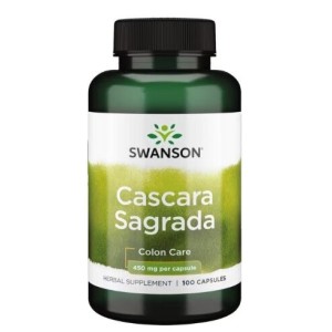 Swanson Cascara Sagrada 450 мг / 100 капсули Swanson Cascara Sagrada 450 мг / 100 капсули