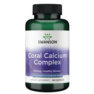 Swanson Coral Calcium Comlex 180 капсули Swanson Coral Calcium Comlex 180 капсули