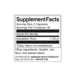 Swanson Dandelion Root 515 мг / 60 капсули на супер цена