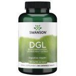 Swanson DGL 180 дъвчащи таблетки на супер цена