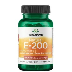 Swanson Natual E-200 100 гел капсули