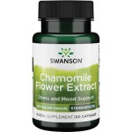 Swanson Chamomile Flower Extract - Standardized Apigenin 60 капсули на супер цена