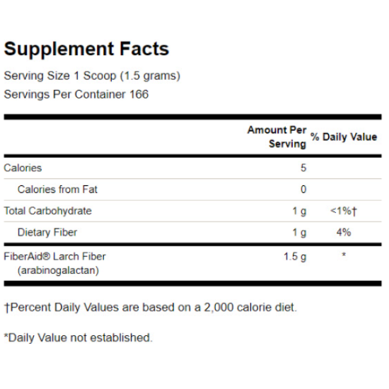 Swanson FiberAid Larch Tree Arabinogalactan (AG) - 250 gr на супер цена