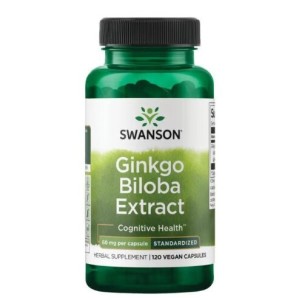 Swanson Ginkgo Biloba Extract 60 мг / 120 капсули