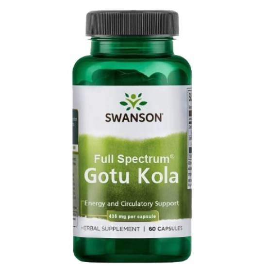 SWANSON Gotu Kola 435 мг / 60 капсули на супер цена