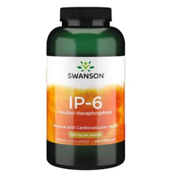 Swanson IP-6 Inositol 500 мг / 240 капсули на супер цена