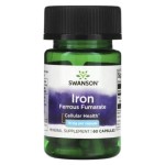 SWANSON Iron (Ferrous Fumarate) 18 мг / 60 капсули на супер цена