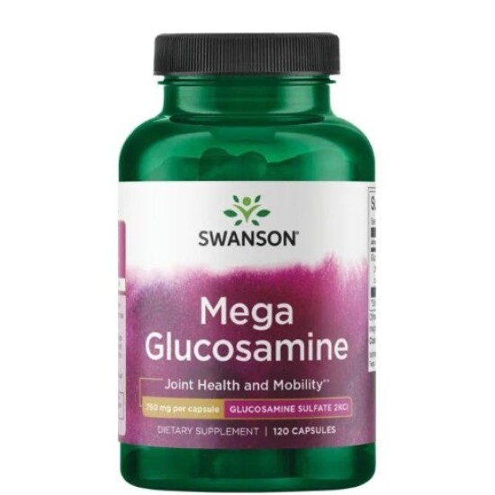 Swanson Mega Glucosamine 750 мг / 120 капсули на супер цена