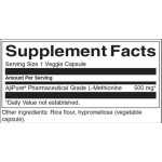 SWANSON L-Methionine 500 мг / 60 капсули на супер цена
