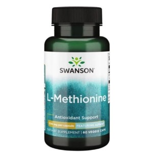 SWANSON L-Methionine 500 мг / 60 капсули
