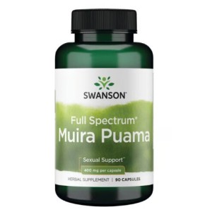 Swanson Full Spectrum Muira Puama 400 мг / 90 капсули
