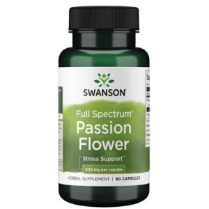 Swanson Full Spectrum Passion Flower 500 мг / 60 капсули Swanson Full Spectrum Passion Flower 500 мг / 60 капсули