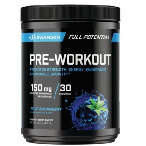 Swanson Full Potential Pre-Workout - Blue Raspberry 360 гр