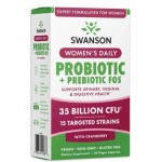 Swanson Women's Daily Probiotic + Prebiotic 60 капсули на супер цена