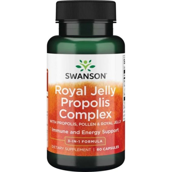 Swanson Royal Jelly Propolis Complex 60 капсули на супер цена