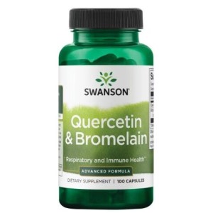 Swanson Quercetin & Bromelain 100 капсули Swanson Quercetin & Bromelain 100 капсули