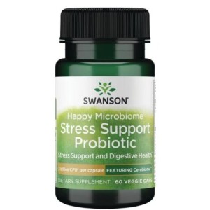 Swanson Stress Support Probiotic 60 капсули