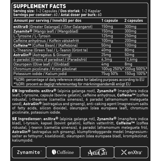 SWEDISH Supplements I am F#CKED UP Spike Edition 60 капсули на супер цена