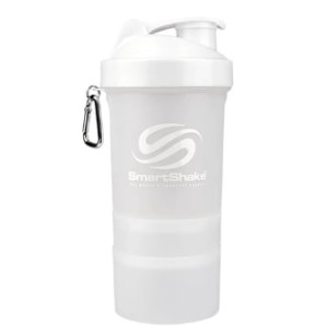 Smart Shake 2Go Smart Shaker Slim | Pure White 500 мл