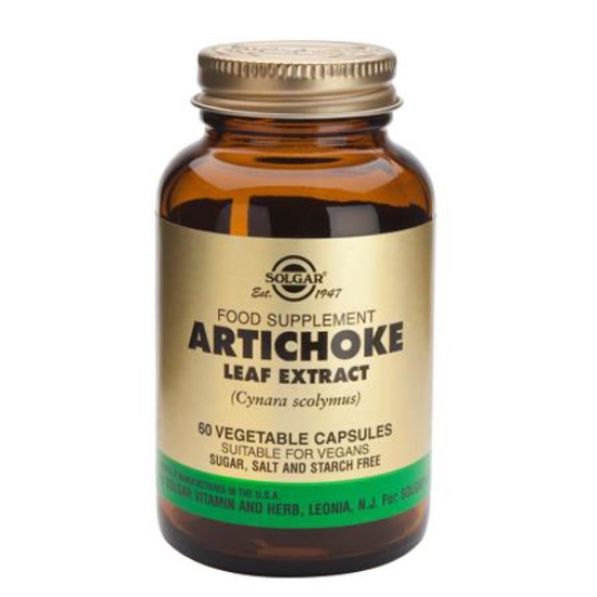SOLGAR Artichoke Leaf Extract 300mg / 60 гел капсули на супер цена