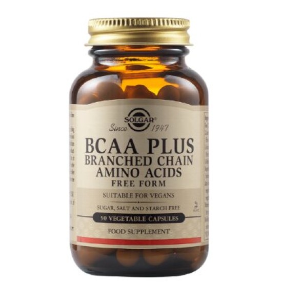 Solgar BCAA Plus 50 капсули на супер цена