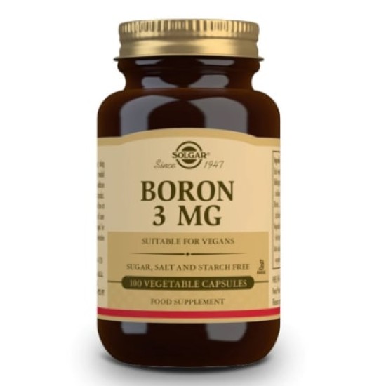 Solgar Boron 3 мг / 100 капсули на супер цена