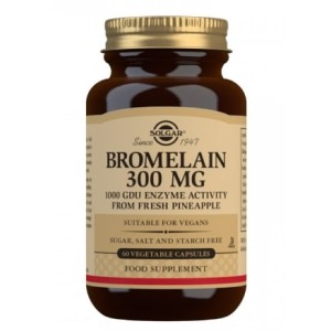 Solgar Bromelain 300 мг / 1000 GDU / 60 капсули