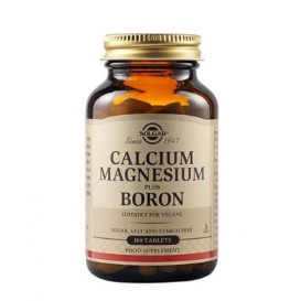 Solgar Calcium & Magnesium + Boron 100 таблетки