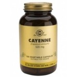Solgar Cayenne 520 мг / 100 капсули на супер цена