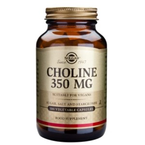 Solgar Choline 350 мг / 100 капсули